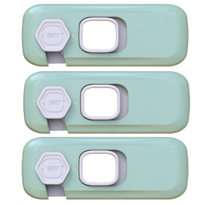 1/3/5PCS Child Proof Refrigerator Locks Cabinet Lock Fridge Locks for Kids Safety Baby Freezer Door Latches with Adhesive Tape