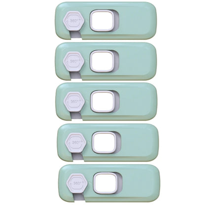 1/3/5PCS Child Proof Refrigerator Locks Cabinet Lock Fridge Locks for Kids Safety Baby Freezer Door Latches with Adhesive Tape