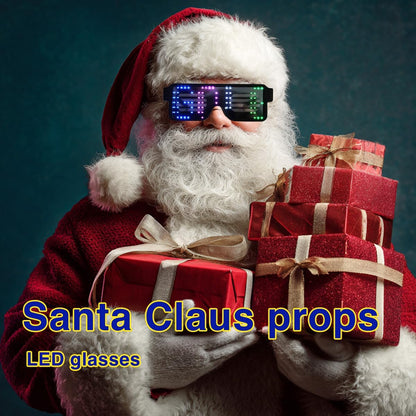 LED Glasses,Light up Glasses, Halloween 11 Patterns Sunglasse | LED Glasses Halloween 11 Patterns Sunglasses for Men and Women Nightclub, Birthday Parties and Other Occasions.