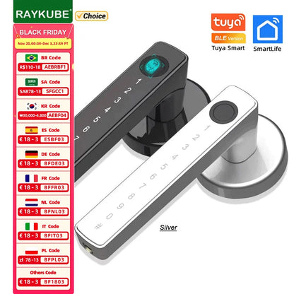 UniversalTech-SmartFingerprint Door Lock