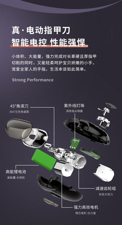 UniversalTech SafeTrim-Automatic electric Nail Clipper and Groomer