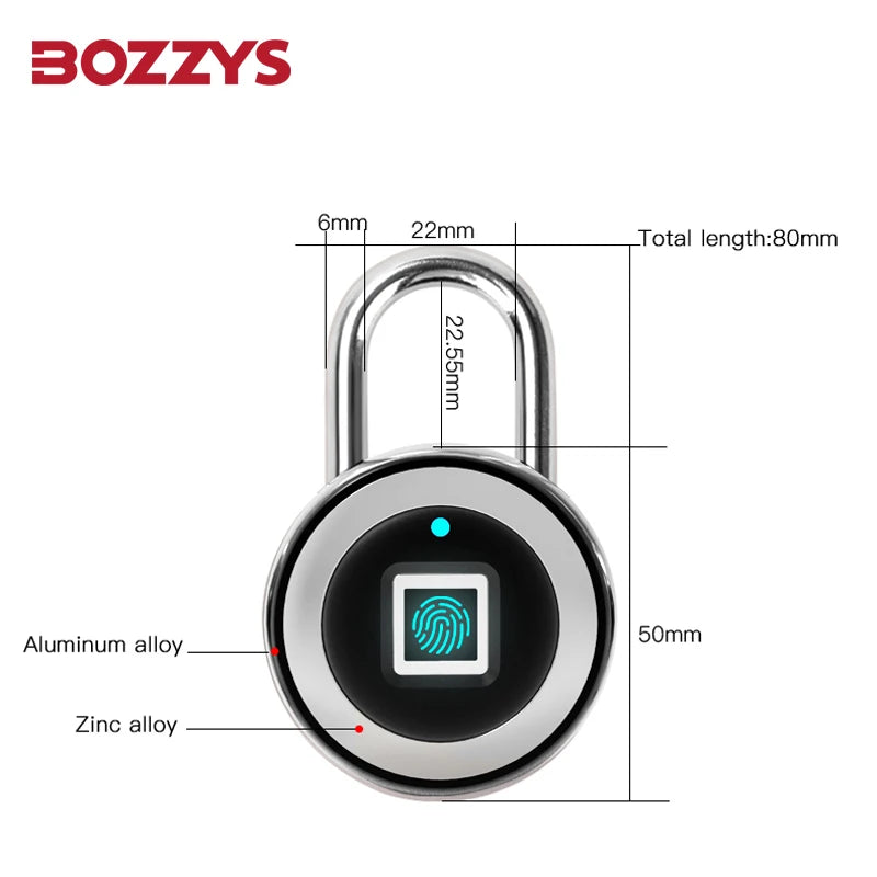 UniversalTech BioLock-Fingerprint Padlock