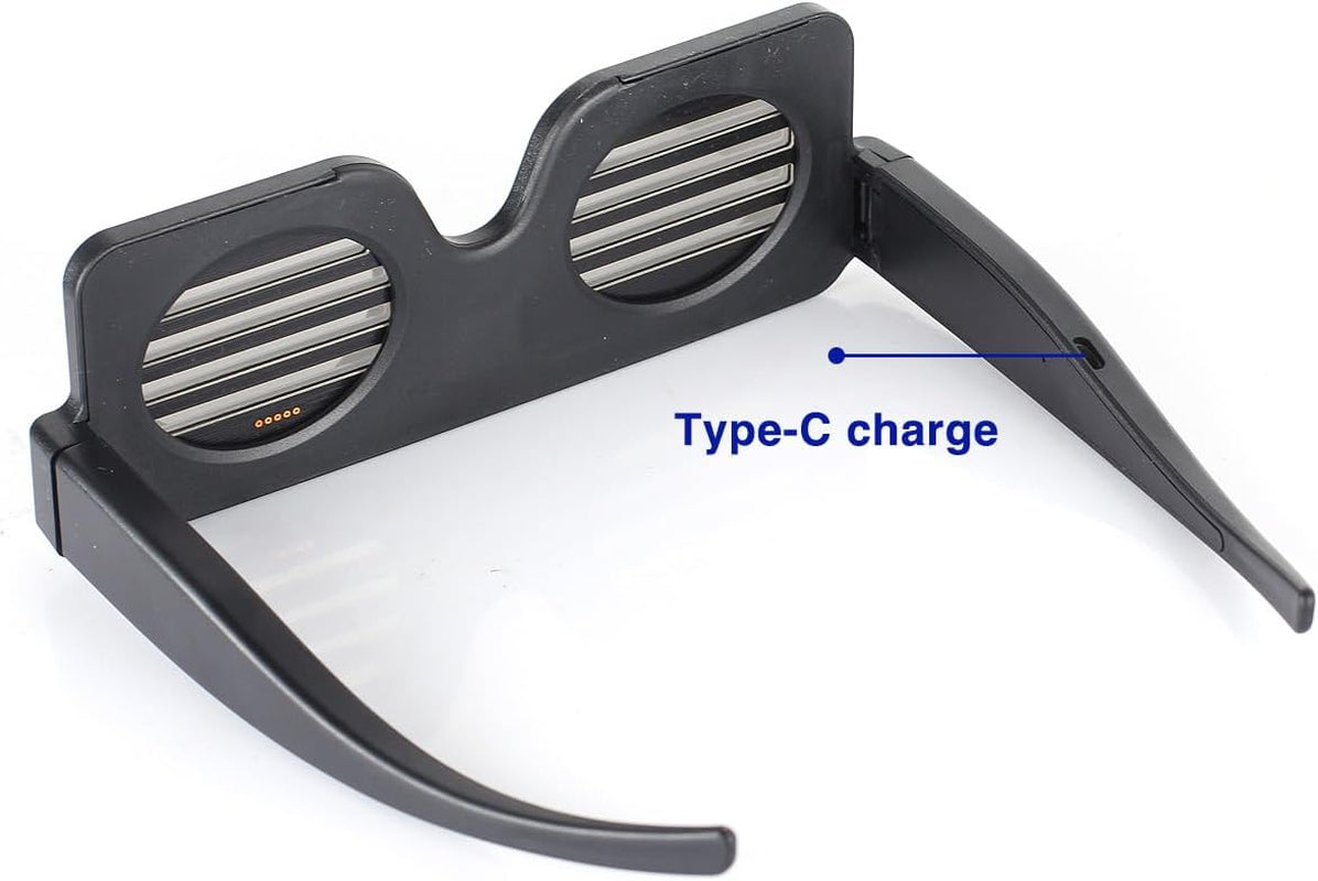 LED Glasses,Light up Glasses, Halloween 11 Patterns Sunglasse | LED Glasses Halloween 11 Patterns Sunglasses for Men and Women Nightclub, Birthday Parties and Other Occasions.