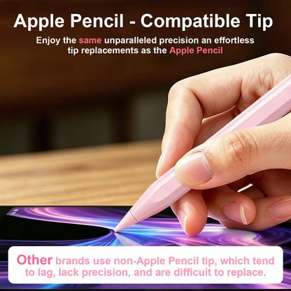 Stylus Pen for Ipad, Compatible with Apple Ipad 2018-2025,Fast Charging, Palm Rejection & Tilt Sensitivity for Drawingand Writing, Fits Ipad Pro 11"/13"/M4, Air 11"/13" M3/M2, Mini7/6/5, A16/11Th-6Th Gen #Tiktokshopsummersale