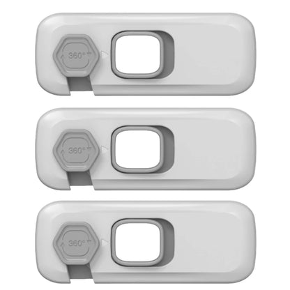 1/3/5PCS Child Proof Refrigerator Locks Cabinet Lock Fridge Locks for Kids Safety Baby Freezer Door Latches with Adhesive Tape